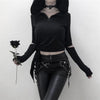 Gothic Black Sweatshirt