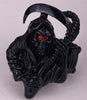 Grim Reaper Stone Eyes Skull Rings
