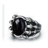 Stainless Steel Punk Claw Finger Skull Ring