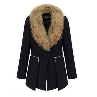 Superior Fur Collar Coat
