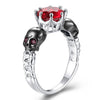 Trendy Purple CZ Crystal Ring