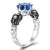 Trendy Purple CZ Crystal Ring