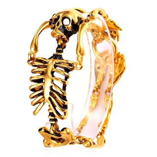 Skull Big Skeleton Bones Punk Bracelet