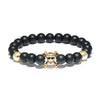 Gothic Pirate Skull Stone Bracelets