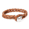 Double Layer Genuine Leather Skull Bracelets