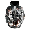 Skull Poker Hoodie - designfullprint