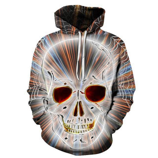 Majao™ - 3D Skull Hoodie