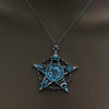 Vintage Star Skull Luminous Charm Necklaces