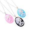 Vintage Steampunk Emo Skull Necklaces