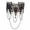 Crystal Gothic Black Lace Choker Necklaces