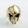 Vintage Spartan Mask Skull Biker Rings