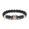 Gothic Pirate Skull Stone Bracelets