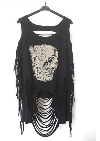 Skull Sexy Tank Tops - designfullprint