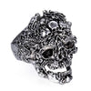Zinc Alloy Skull Vintage Punk Hip Hop Rings