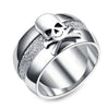 Trendy Pirate Skull Stainless Steel Ring