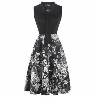 Gothic Floral Dress