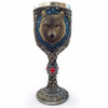 Coolest Gothic Resin Stainless Steel Dragon Skull Claw  Wine Glasses