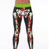 High Waist Skull Leggings