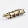 Skull Knuckle Armour Full Finger Gothic Ring ﻿