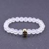 Natural Rock Stone Skull Head Bracelets