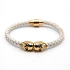 Punk Genuine Skull Leather Bracelet