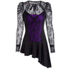 Floral Gothic Lace Dress