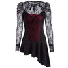 Floral Gothic Lace Dress