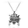 Guns N 'Roses Skull Death Logo Necklace