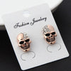 Skull Ear Stud Earrings - designfullprint