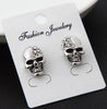 Skull Ear Stud Earrings - designfullprint