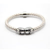 Punk Genuine Skull Leather Bracelet