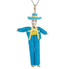 Groom Bride Halloween Skull Pendant Necklaces