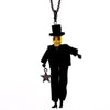 Groom Bride Halloween Skull Pendant Necklaces
