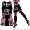 Gift For Veteran Lover Veteran Wife Tank Top And Leggings Set