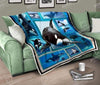 Cute Orca Whale Blanket HG