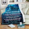 To My Wife Husband Gift To Wife Love Wife Wolf Blanket Quilt Blanket HG
