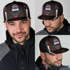 Gift For Trucker Truck Red Flag Trucker Hat HG Gift For Farmer