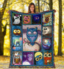 Owl Lovey Blanket Owl Baby Blanket Owl Blanket Sherpa Blanket HG