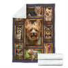 Gift For Mom Unique Blanket For Yorkie Moms Cute Yorkie Blanket HG Gifts For Dog Lovers
