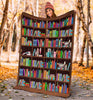 Librarian Love Books Book Lovers Book Blankets Blanket HG