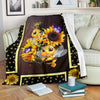 Gift For Butterfly Lover Bee With Sunflowers And Butterfly Blanket Bees Blanket Bee Blanket Bumble Bee Blanket Burt s Bees Baby Blanket Sherpa Blanket HG