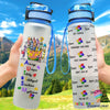 Autism Awareness Always Unique Totally Intelligent Sometimes Mysterious Water Track Bottle NHD Autism Gift