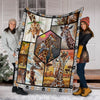 Beautiful Giraffe Blanket HG