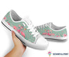 Cute And Gourgeous Flamingo LowTop Canvas Shoes NH