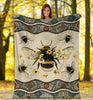 Bee Boho Gift For Christmas Blanket HG