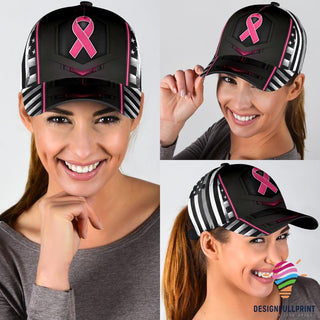 Breast Cancer Ribbon Pink Classic Cap LN