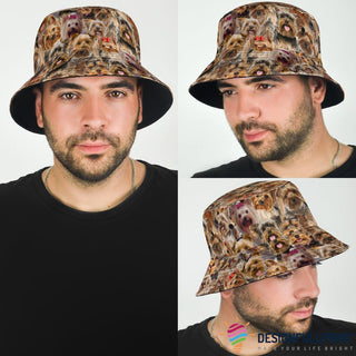 Yorkshire Terrier Cute Bucket Hat LN