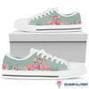 Cute And Gourgeous Flamingo LowTop Canvas Shoes NH