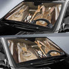 Easter Gift Cute Rabbit Sun Shade Car Window Shades Sun Shades HG