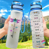 Gift For Dragonfly Lover Unlock Your Dream Dragonfly Water Track Bottle NHD